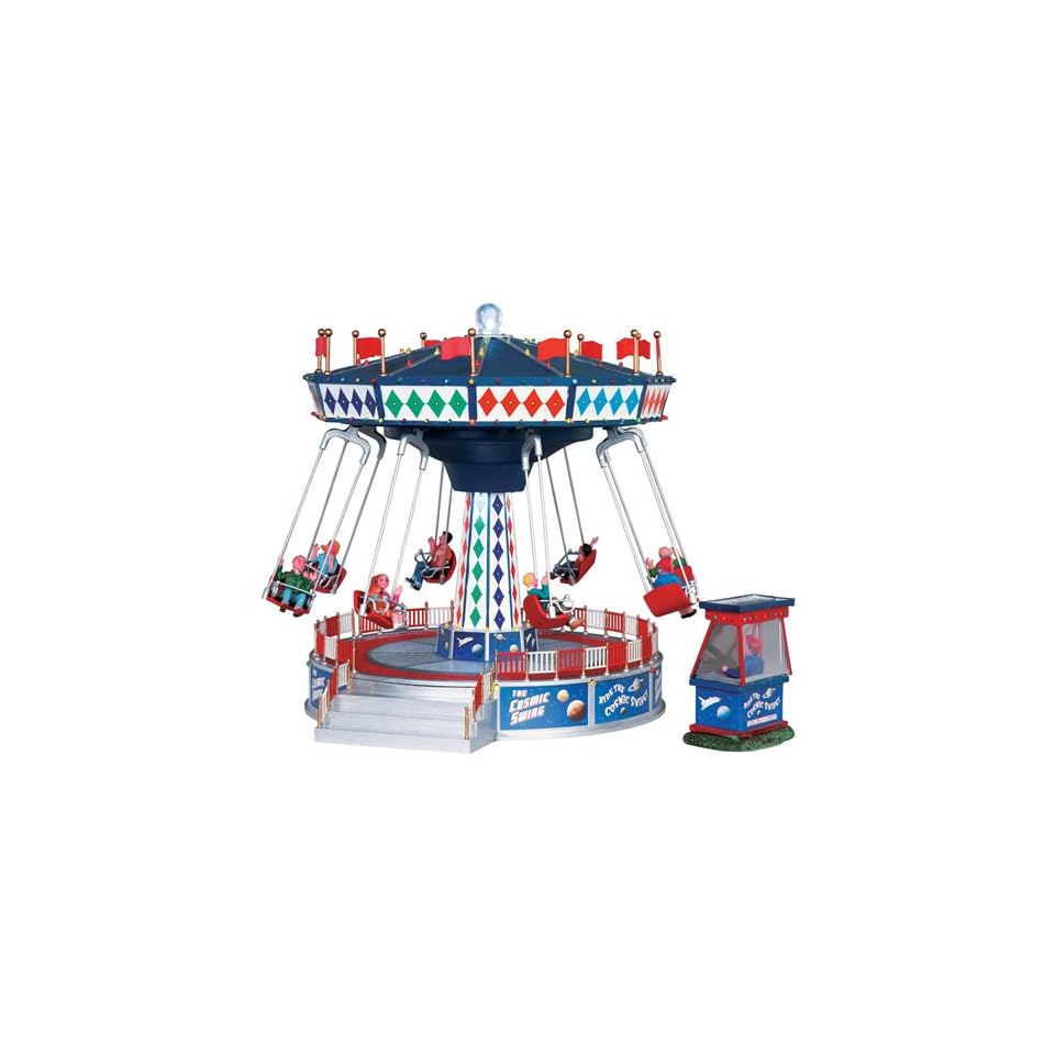Lemax Carnival Village Sights and Sounds The Viking Ship Table Piece