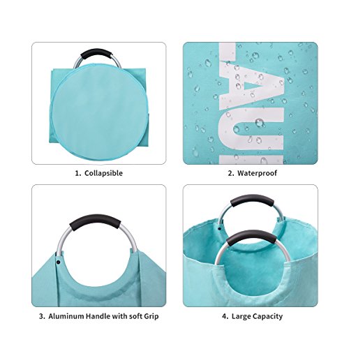 ZERO JET LAG 82L Large Laundry Basket Collapsible Fabric Laundry Hamper