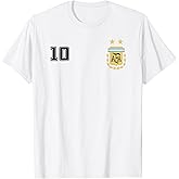 Argentina Flag Jersey Vintage Futbol Soccer Remera Argentina T-Shirt