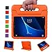 NEWSTYLE Samsung Galaxy Tab A 10.1 Kids Case (2016 NO S Pen Version) - Shockproof Light Weight Protection Handle Stand Case for Galaxy Tab A 10.1 Inch (SM-T580 / T585) Tablet 2016 Release (Orange)