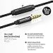 Sentey LS-4215 Oryon Plus Black Earbuds with Improved Sound Quality Metal Audiophile in-Ear Headphones Earphones Headset for Music Running Travel Carrying Case Included Inline Microphone Control
