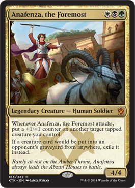 Magic: the Gathering - Anafenza, the Foremost (165/269) - Khans of Tarkir