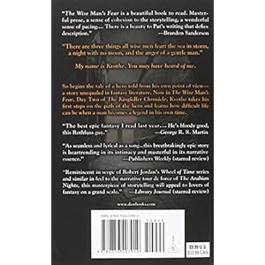 The Wise Man's Fear (Kingkiller Chronicle)