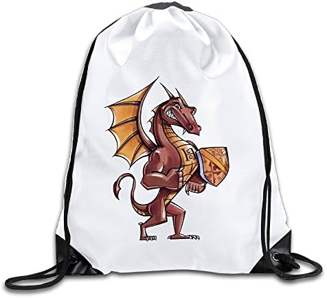 Howard Community College2 Lightweight Drawstring Cinch Bag Backpack White Size One Size