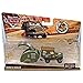 Disney Cars 2017 Green Jeep Sarge &n Trailer Road Trip series