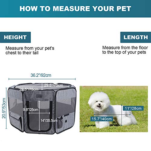 dog playpen with bottom