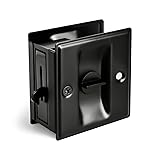 HOMOTEK Privacy Sliding Door Lock with Pull