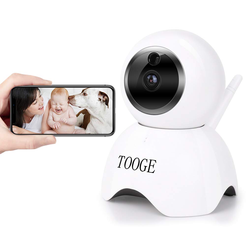 WiFi Pet Dog Camera TOOGE Pet Monitor Indoor Home Cat Camera for Baby