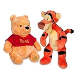 Winnie the Pooh and Tigger Plush 14 Medium Combo Set