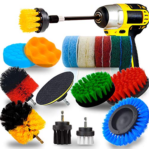 Juego de 20 brochas de taladro para Limpieza, elbazardigital.com