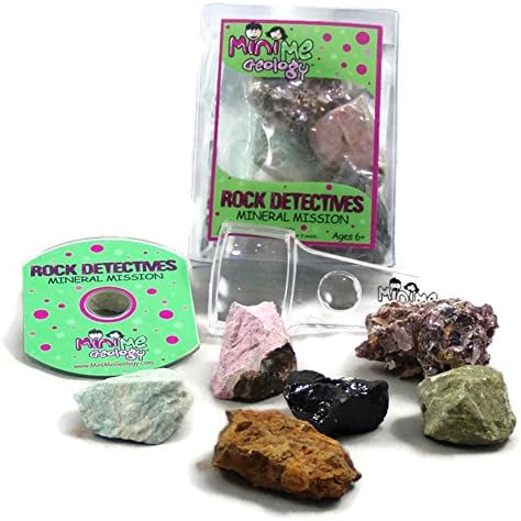 Mineral Mission Rock Detectives Kit - Geology Collection with E-book