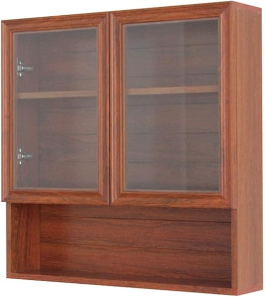 Amazon Com Medicine Cabinets Wall Cabinet Aluminum Alloy Glass Cabinet Wall Hanging Medicine Cabinet Bathroom Waterproof Wall Cabinet Balcony Storage Cabinet Color Brown Size 701569cm Home Kitchen