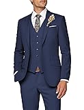 Wangyue Mens Suit Wedding Suits for Men 3 Piece
