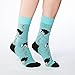 Good Luck Sock Women's Ostrich Socks, Adult, Shoe Size 5-9