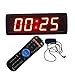 Ledgital Countdown Clock For Conference Countdown Timing Minutes Seconds Countdown Timer 12x4in. w/Remote Control