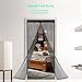 Magnetic Screen Door, GoFutre Magnets Screen Door Magic Mesh Hands Free Screen Door Curtain 2017 Design Full Frame Velcro & Fiberglass Mesh Fits Door Openings up to 34”x82” MAX