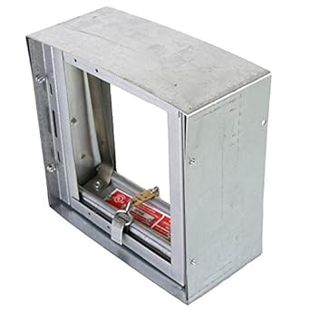 Nuvent Nxcfrd Steel Durable Ceiling Radiation Damper Amazon Com