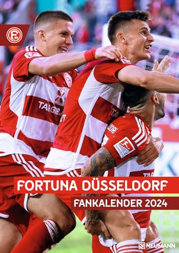 Fortuna Düsseldorf 2024 A3-Kalender - Fan-Kalender Fußball-Kalender - 29,7x42 - Sport