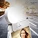 Selfie Light Ring,Juhefa Clip-on LED Camera Light,Rechargeble & 3-Levels Brightness Photography Light Compatible with iPhone, iPad, Sumsung Galaxy,Cell Phone,Laptop (White,1 Pack)