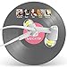 Pwow Earphones with Microphone, In Ear Headphones Wired Earbuds for iPhone, Android phones