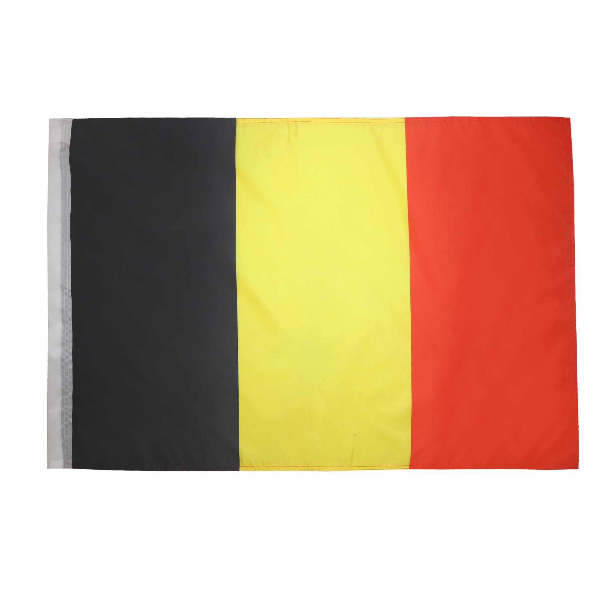 AZ FLAG - Belgium Flag - 2x3 Ft - Belgian Banner with Sleeve - 100% Polyester - Fade Resistant - Vivid Colors - 2' x 3' Feet - 90x60 Cm