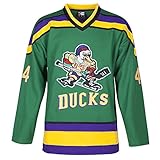 MOLPE Reed 44 Ducks Jersey S-XXXL Green, 90S Hip Hop Clothing for Party, Stitched Letters and Numbers