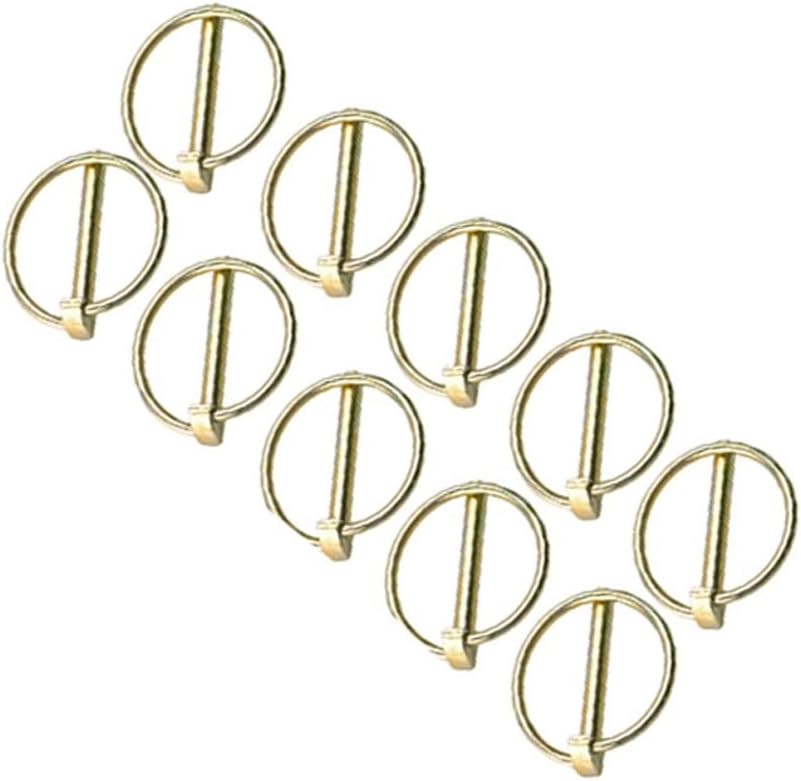 Linchpin 4.5mm Lynch Pins Clip Clamp Linkage Locking Pin 10pc Tractor