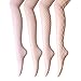 Women's Fishnet Stockings Tights - 4 Pairs Sexy Fishnets Pantyhose for Party,Height: 5'0
