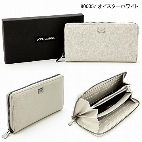 Amazon ドルチェ ガッバーナ 財布 D G ドルガバ メンズ ラウンドファスナー 長財布 型押しレザー オイスターホワイト ブラック Bp1672 A1001 平行輸入品 ブラック Dolce Gabbana ドルチェ ガッバーナ 財布