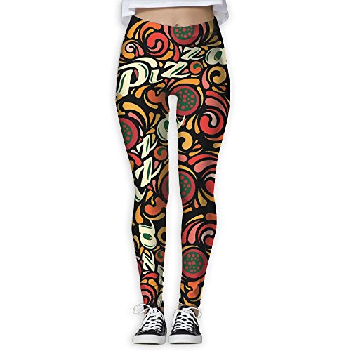 I Badly Need A Pizza.PNG Yoga Pants Workout Running Leggings Thin Capris Pants Training Fitness PantsPainting Pants Pants