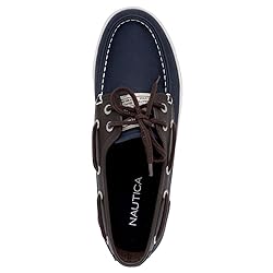 Nautica Men's Lace-Up Boat Shoe, Casual