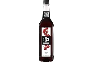 Maison Routin 1883 Cherry Syrup, Pet Bottle 1000 Milliliter