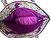 Vera Bradley Tote with Solid Color Interior (Updated Version) in Plum Crazy with Solid Plum Interior