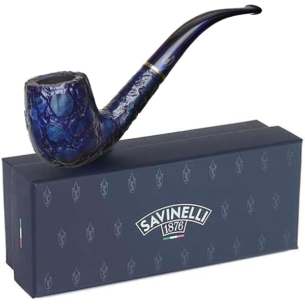 Amazon.com: Savinelli Arcobaleno Blue 606 KS - Colorful Hand