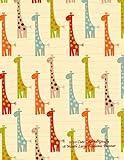 2020 Cute Colorful Giraffe 18 Month Large Academic Planner: July 2019 To December 2020 Calendar Schedule Organizer with Inspirational Quotes (2020 Cute Planners) by Laura's Cute Planners