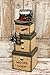 Your Hearts Delight Stacking Snowman Welcome Nesting Box, 7-Inch