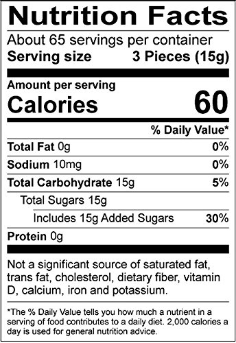 Bob's Sweet Stripes Soft Wintergreen Candy, 200 Count (Pack of 4)