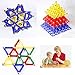 NUOLUX 103pcs Magnetic Building Blocks Magnetic Sticks for Kids(1.1x0.25 Inch)