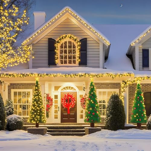 KIROGILY Luces para Exterior Jardin G40 de 15m 25+1,Guirnalda de Luces para Exterior Inastillables Alto Brillo, Focos para Exterior Impermeable IP65 Solares, para Decoracion Halloween Navidad