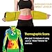 SAYFUT Waist Trimmer Exercise Wrap Belt Slimming Burn Fat Sweat Weight Loss Body Shaper