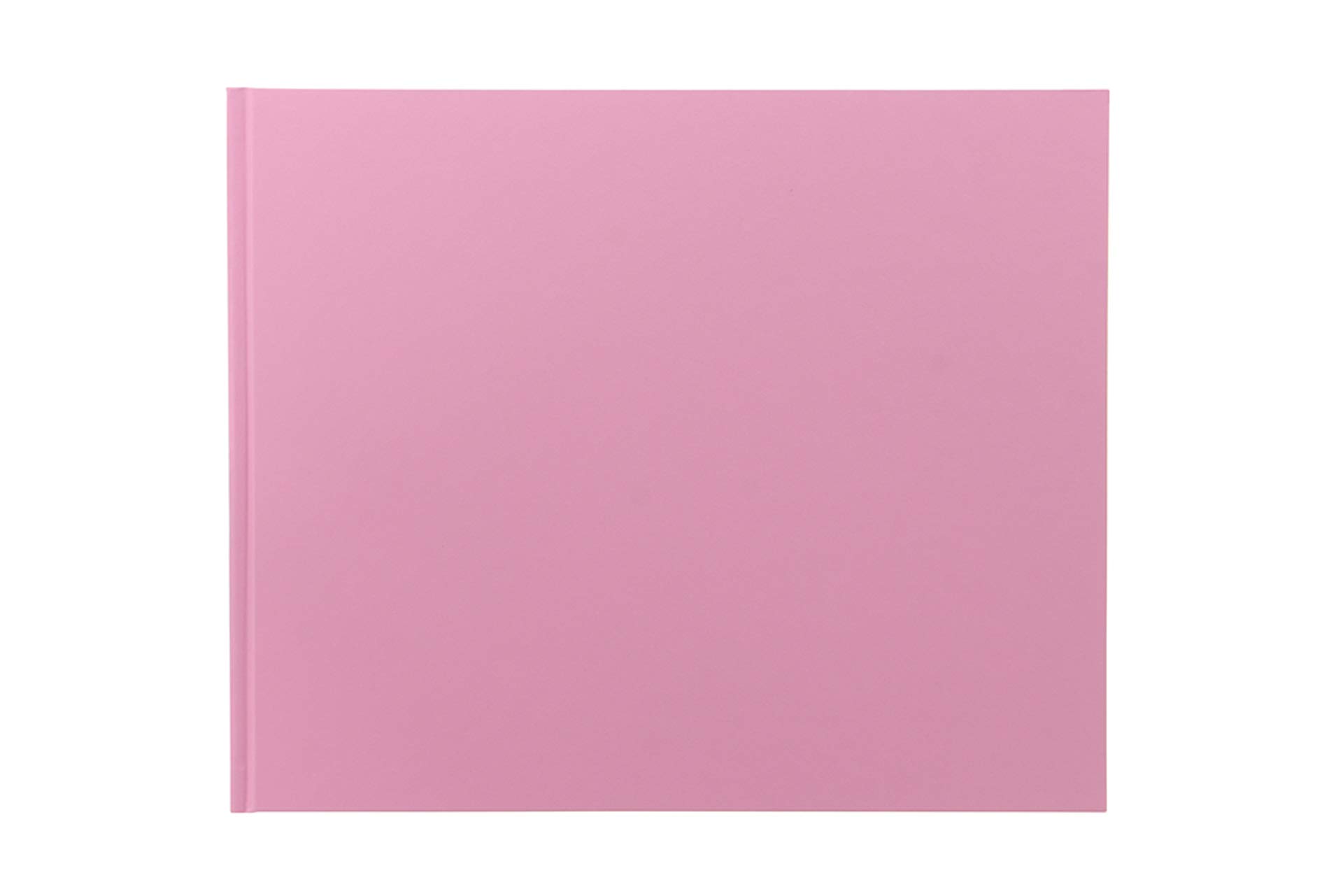 Letts Icon Quarto Landscape occasions/guest book - pink