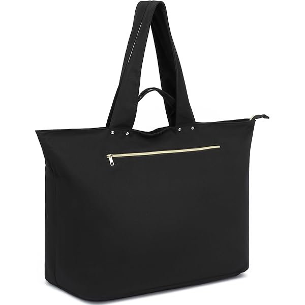 ESVAN Large Foldable Beach Bag - Waterproof With Dry/Wet Compartment, 9 Pockets