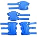 Innovative Soft Kids Knee and Elbow Pads with Bike Gloves | Toddler Protective Gear Set w/Mesh Bag& Sticker | Comfortable& Flexible | Roller-Skating, Skateboard, Bike Knee Pads for Children Boys