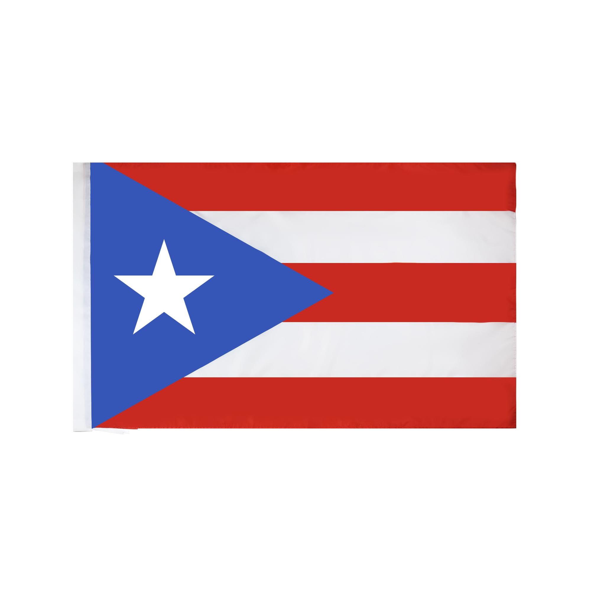 AZ FLAG - Puerto Rico Flag - 3x5 Ft - Light Polyester Puerto Rican Banner with Sleeve - Fade Resistant - Vivid Colors - 3' x 5' Feet - 150x90 Cm