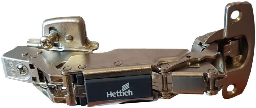 Hettich Sensys 8657i TH52 165 Degree Wide Angle Door Hinge Full Overlay Integrated Soft Closing Silent System Kitchen Cabinet Cupboard Wardrobe (9099540) x1