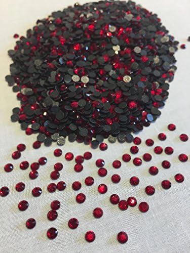 10Gross SS10(3mm)Korean Hotfix Rhinestones (SS10, Lt Siam Red)
