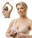 Carole Martin Full-Freedom Wireless Comfort Bras - 3 Pack White, Beige, Black-44