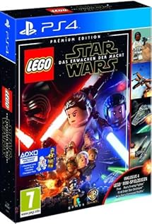 Lego Star Wars 7 PS-4 Premium AT Erwachen der Macht + 4 Lego Figuren