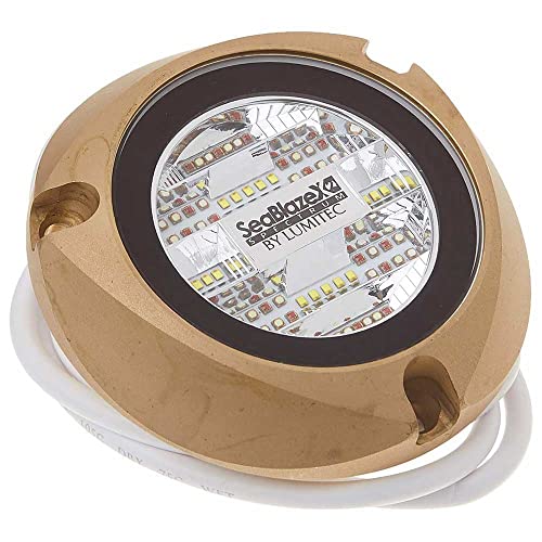 Lumitec SeaBlaze X2 Underwater Light, Bronze, Spectrum RGBW, One Size