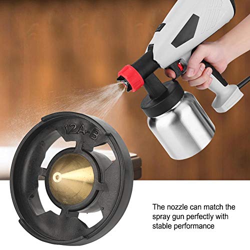 Washdown Nozzles Brass Spray Gun Nozzle Replacement Kit for HVLP Paint